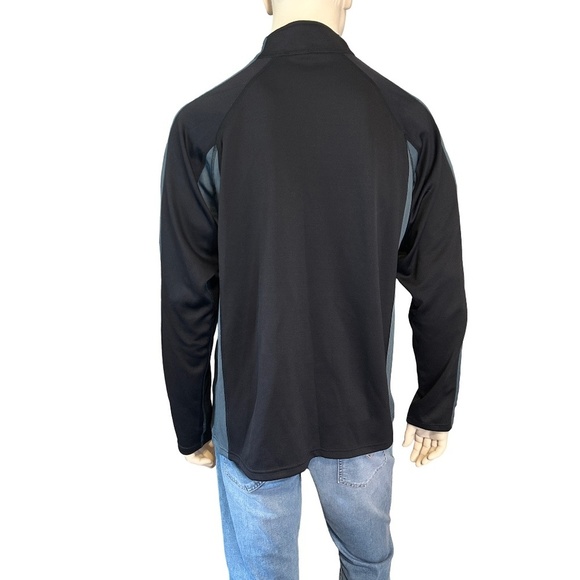 KARBON Fitness Athletic Jacket Embroidered ebay logo Quarter Zip Y2K NWT RARE - Picture 11 of 16